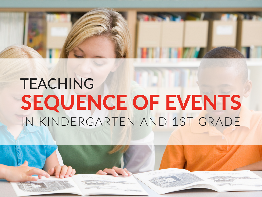 Teach Sequence of Events Free Sequencing Worksheets for Kindergarten