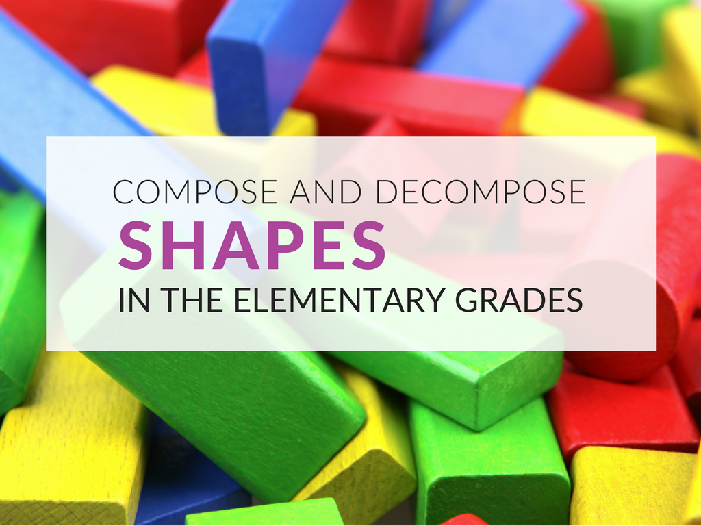 Composing and Decomposing Shapes in K 2 Includes Decomposing Worksheets