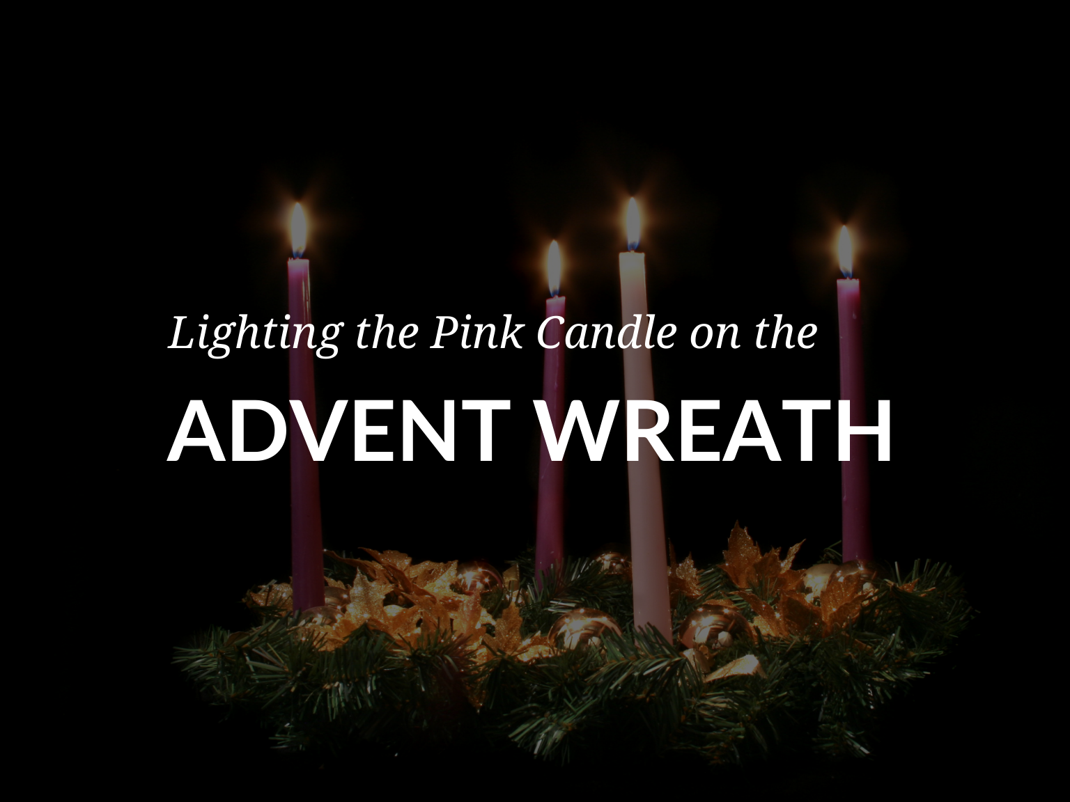 fourth sunday of advent wreath